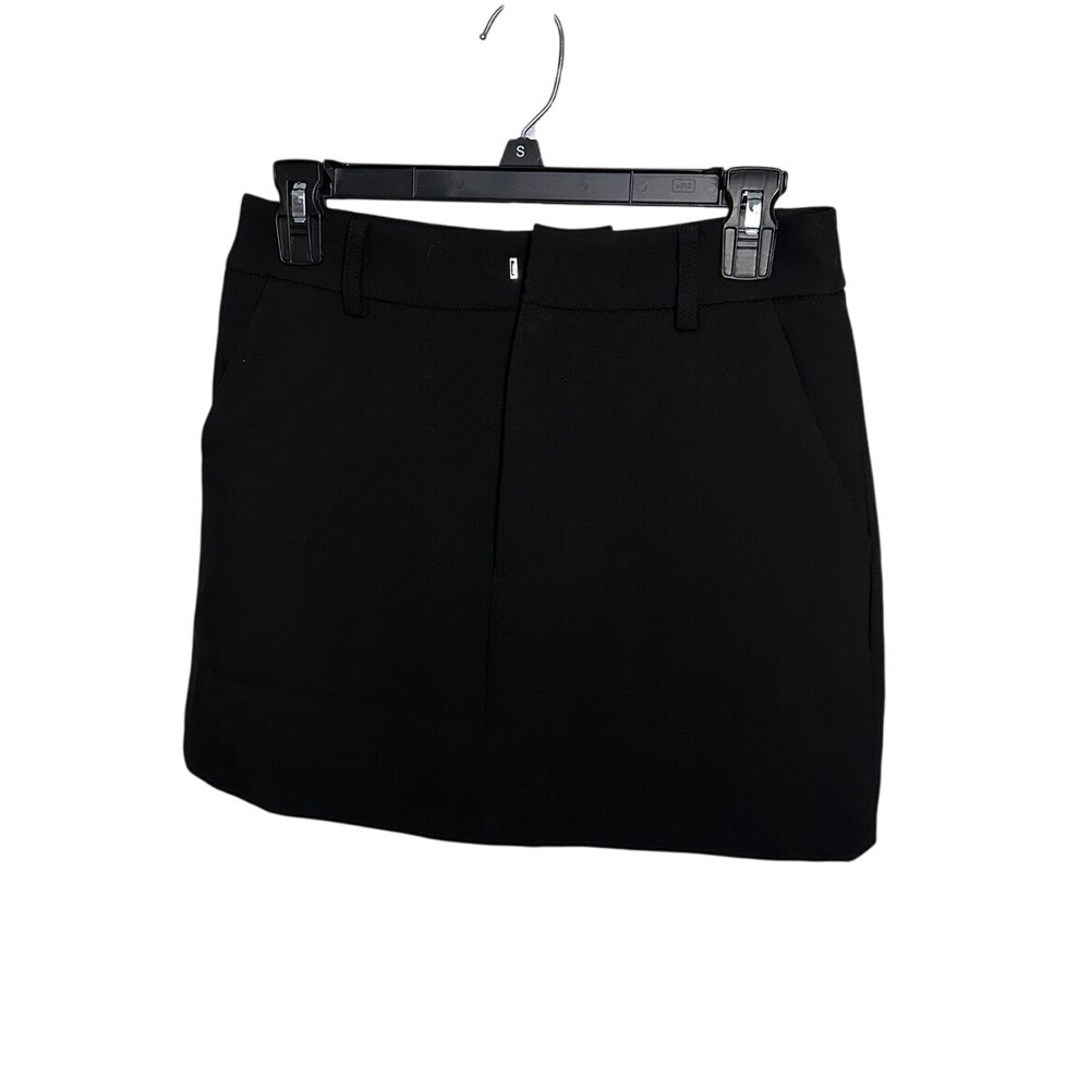Commense Mini Skirt - Black, High‎ Waist, Business Casual, Size S